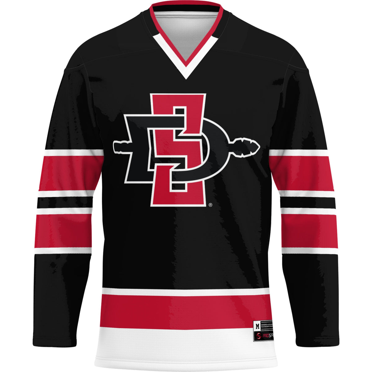San Diego State Aztecs GameDay Greats Hockey Jersey - Black