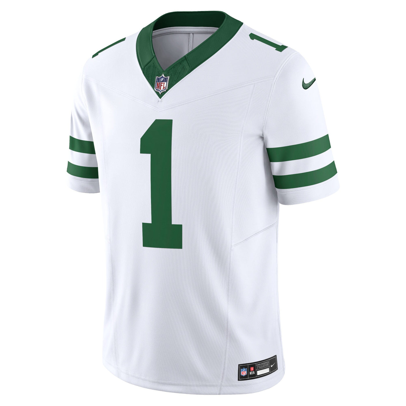 New York Jets Ahmad Sauce Gardner Nike Legacy White Vapor F.U.S.E. Limited Jersey
