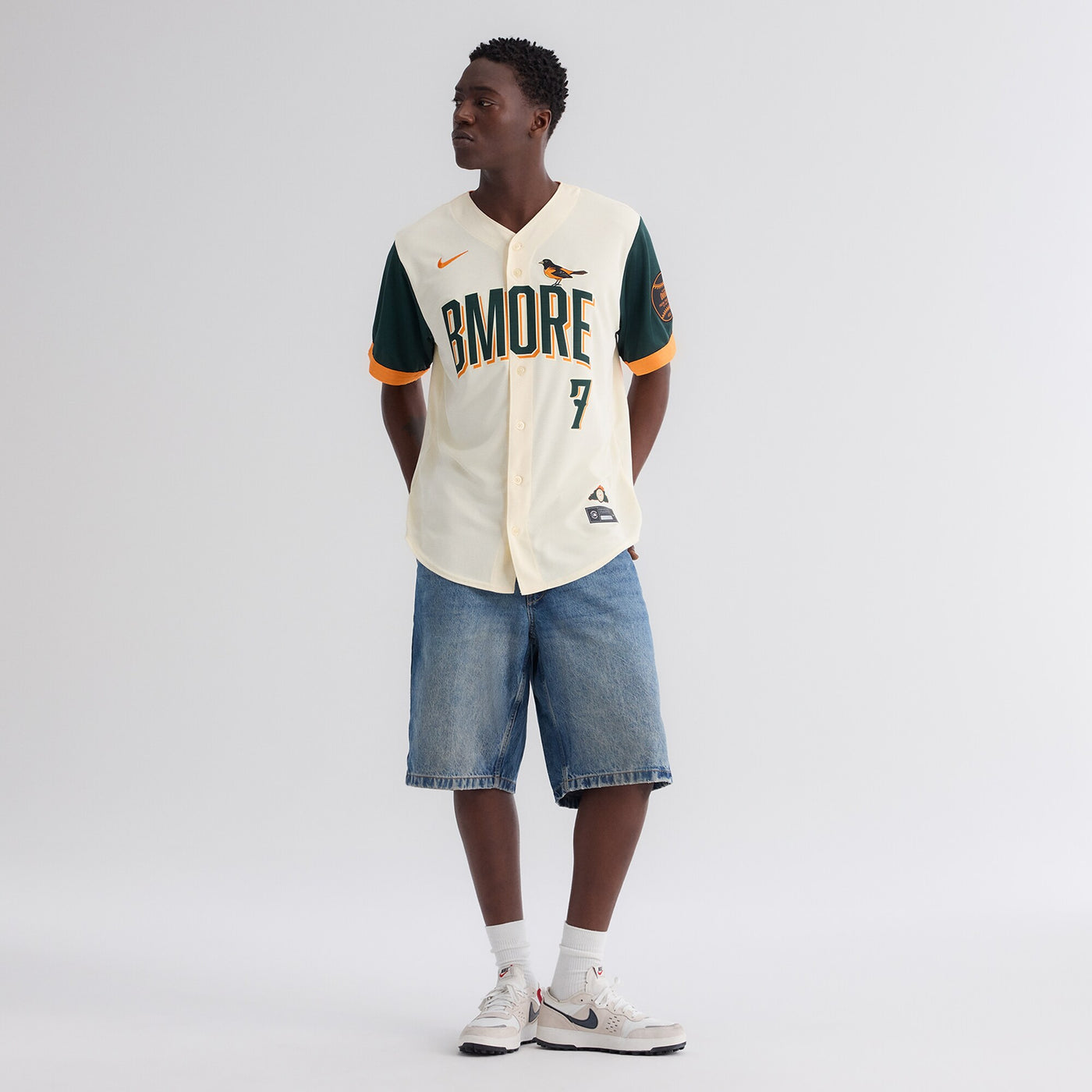 Baltimore Orioles Jackson Holliday Nike Cream 2026 City Connect Stadium Jersey