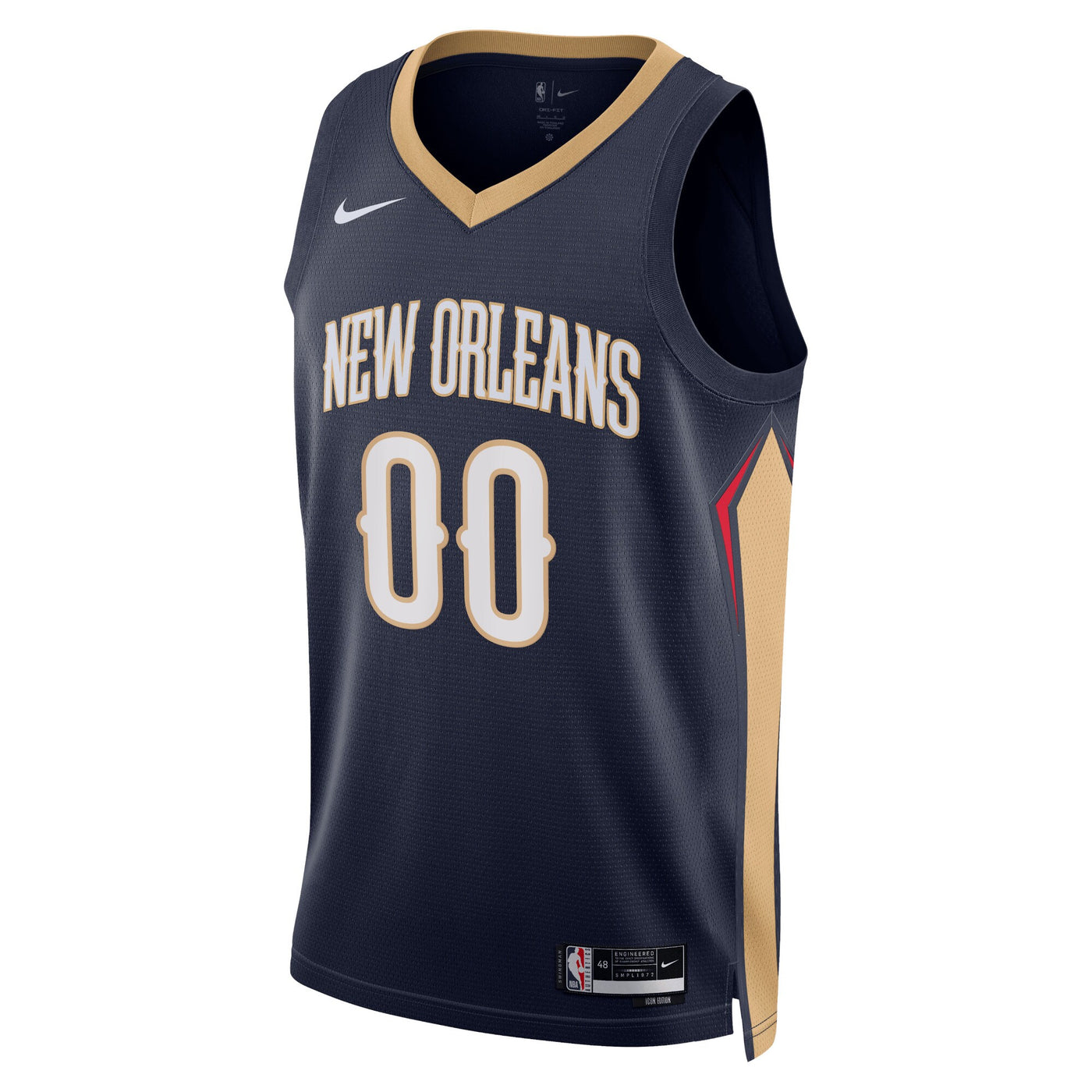 New Orleans Pelicans Nike Icon Swingman Jersey - Custom