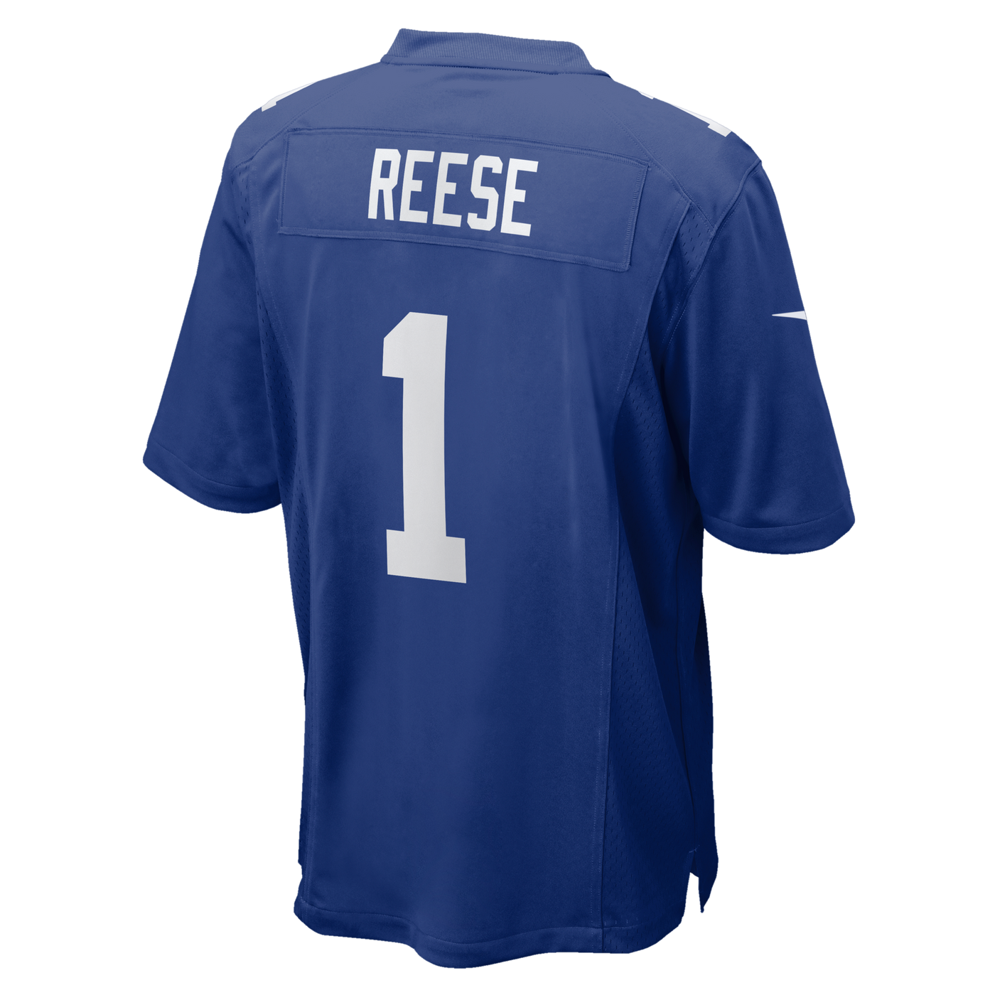 New York Giants Arvell Reese Nike Royal 2026 NFL Draft First Round Pick No. 5 Team Game Jersey