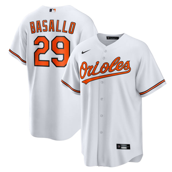 Baltimore Orioles Samuel Basallo Nike White Replica Player Jersey