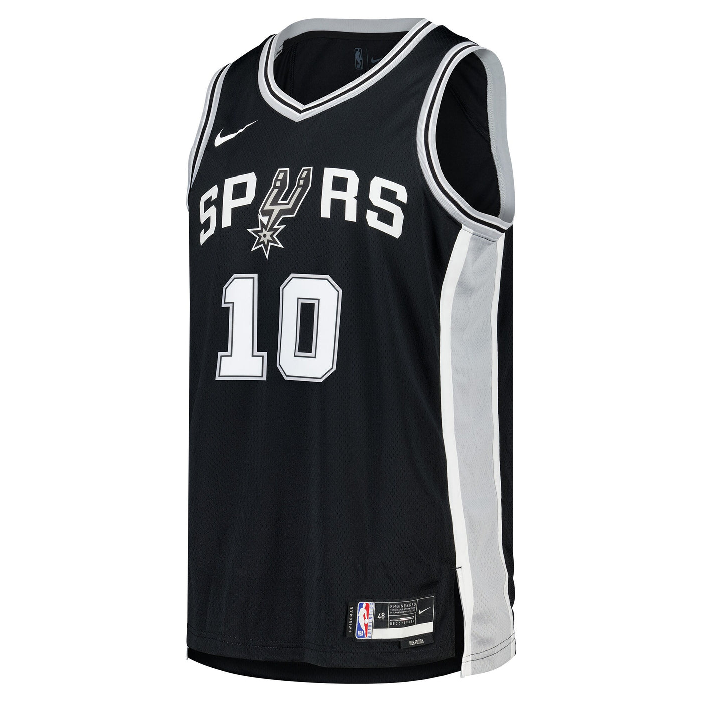 San Antonio Spurs Nike Icon Jersey - Jeremy Sochan