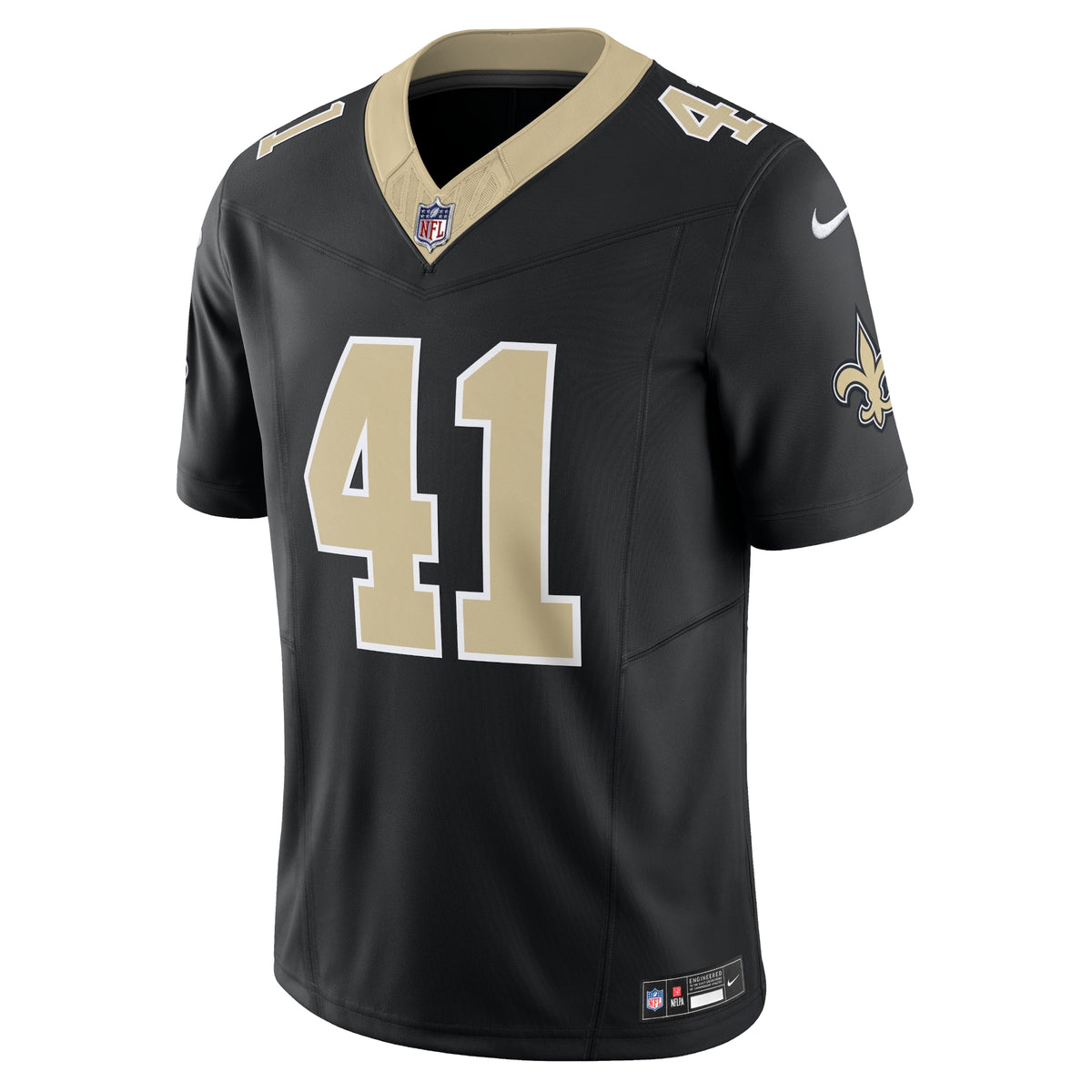 New Orleans Saints Alvin Kamara Black Vapor F.U.S.E. Limited Jersey