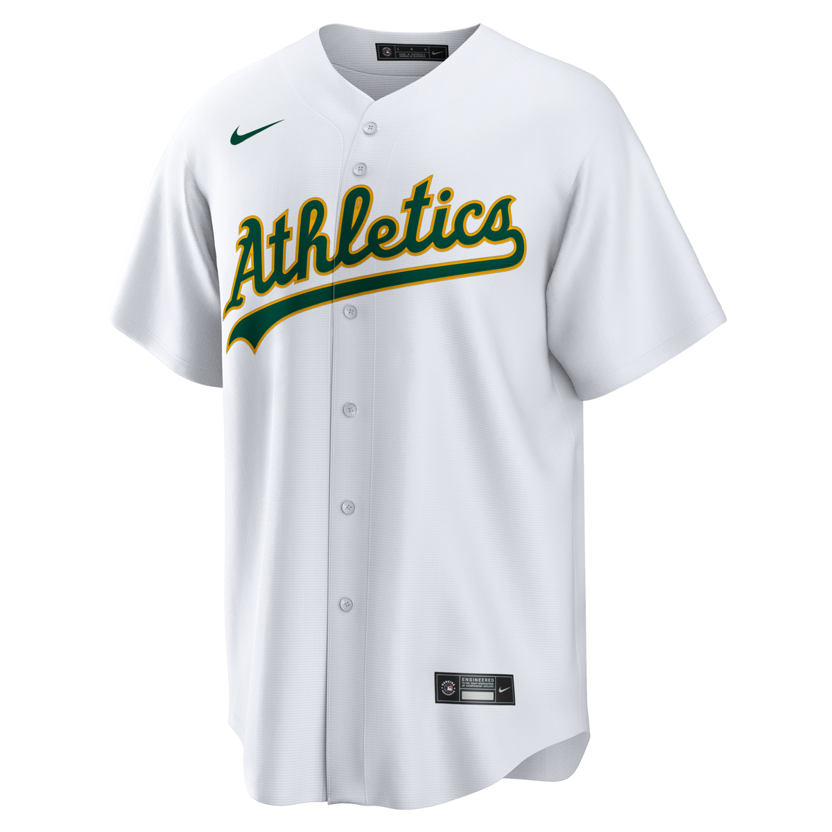 Athletics Nick Kurtz White Home Replica Player Jersey