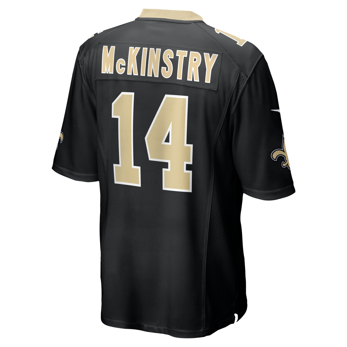 New Orleans Saints Ga'Quincy McKinstry Black Player Game Jersey
