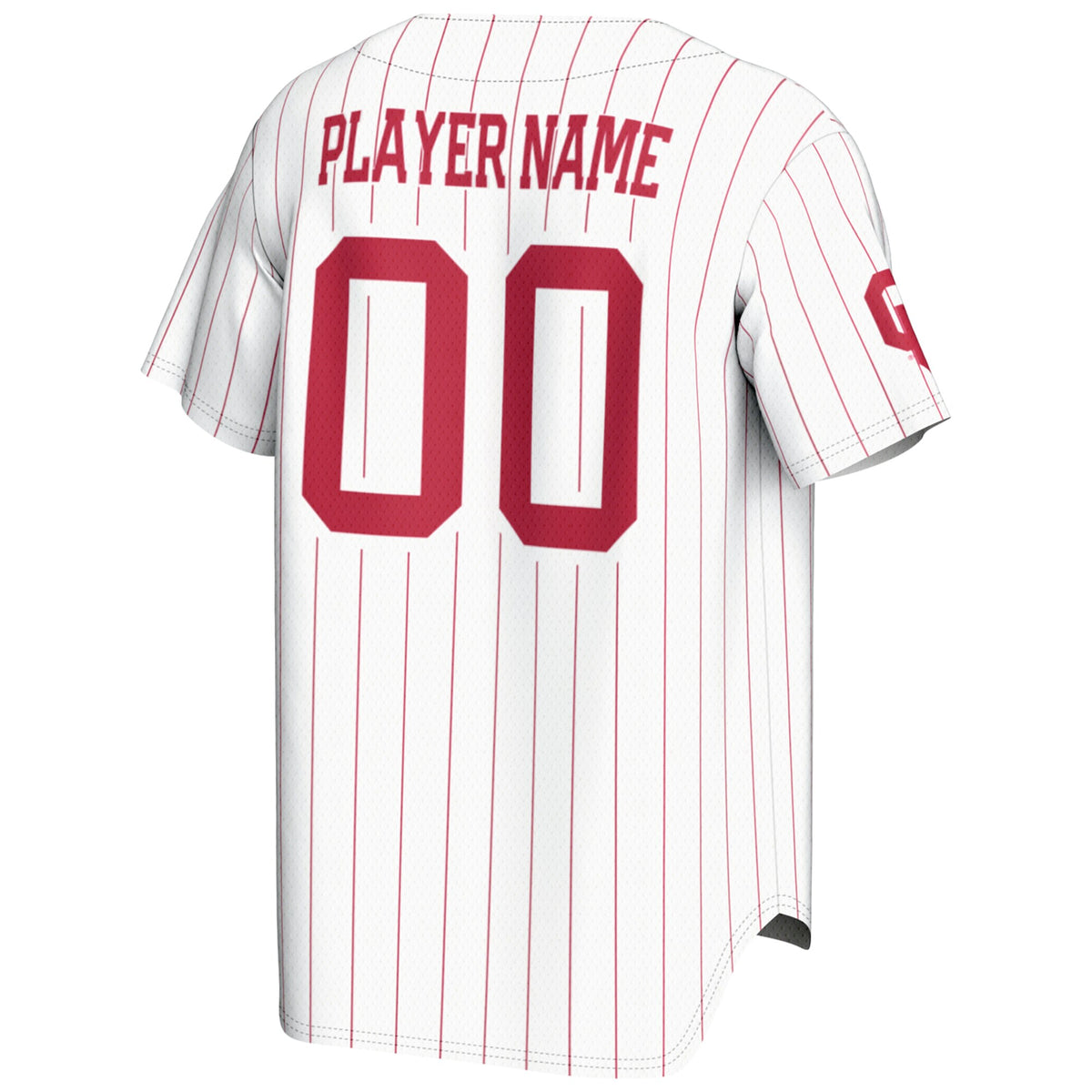 Oklahoma Sooners GameDay Greats NIL Pick-A-Player Lightweight Baseball Jersey - White