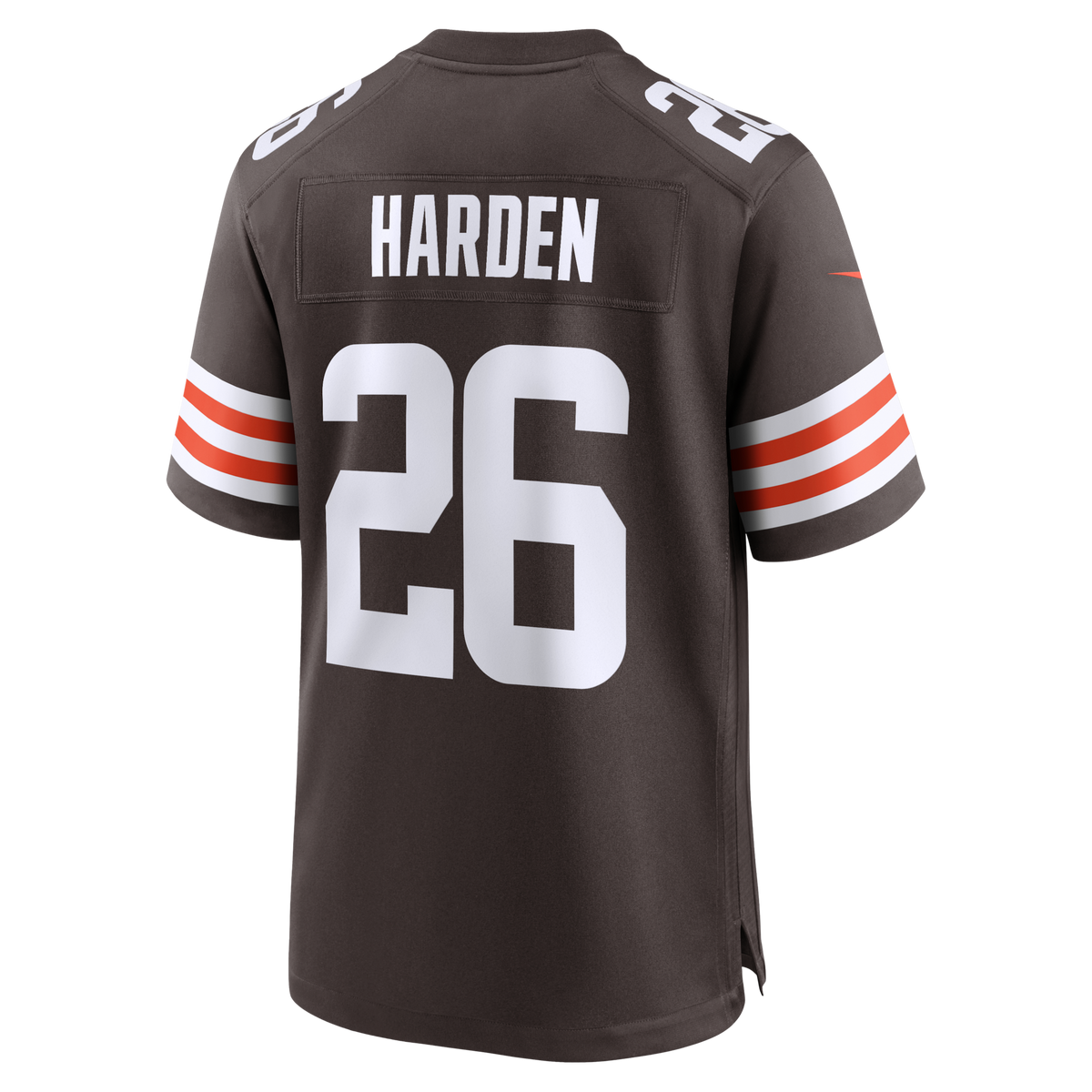 Cleveland Browns Myles Harden Brown Team Game Jersey