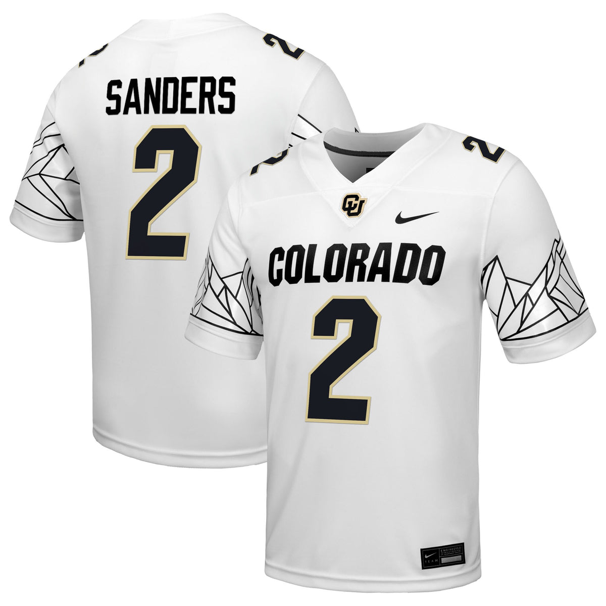 Shedeur Sanders Colorado Buffaloes Alumni Game Jersey - White