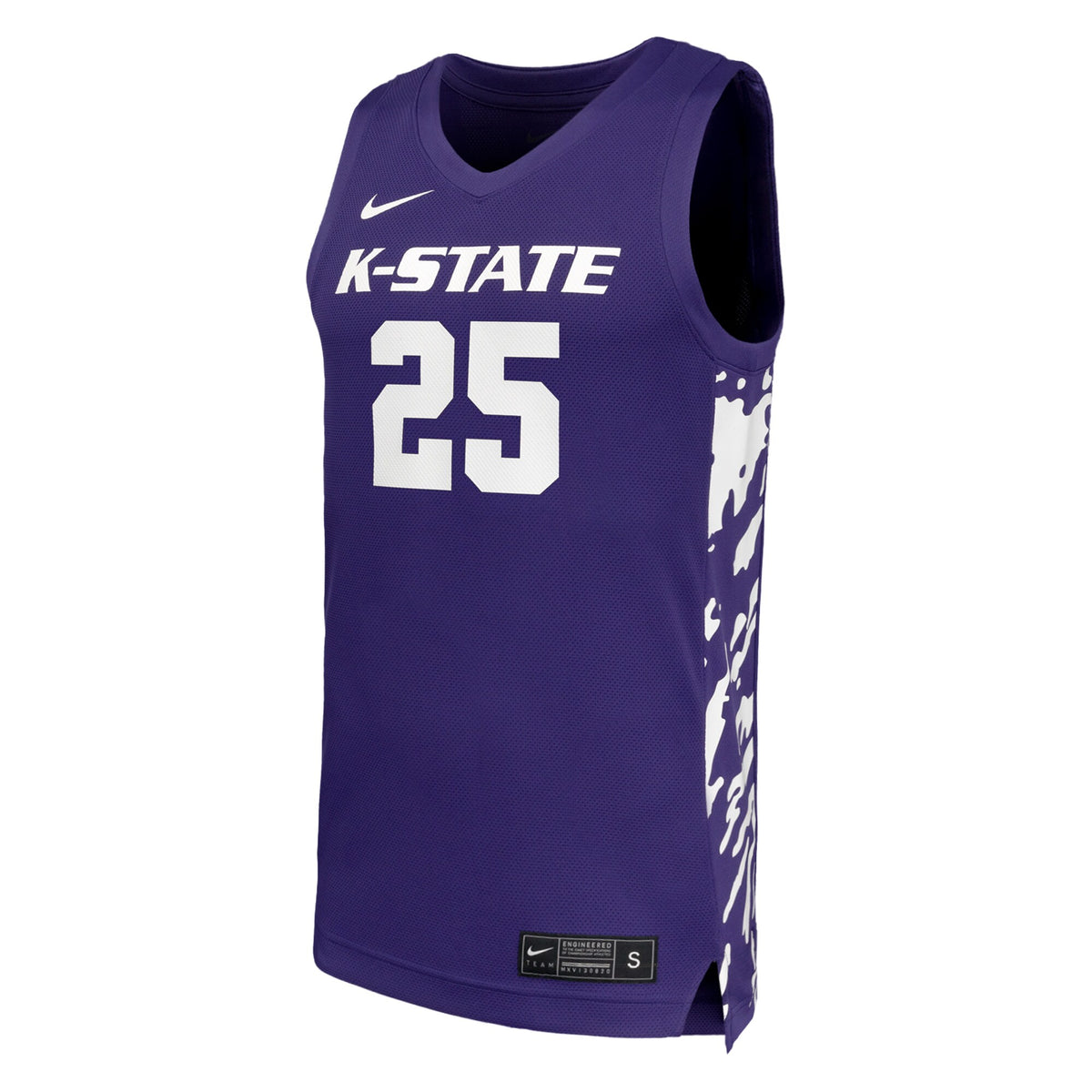 #25 Kansas State Wildcats Replica Basketball Jersey - Purple