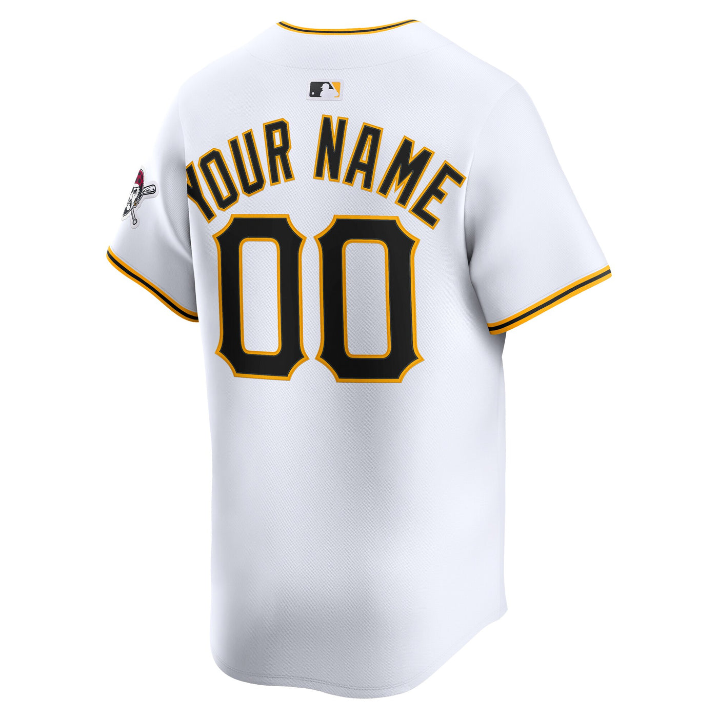 Pittsburgh Pirates Nike White Home Limited Custom Jersey