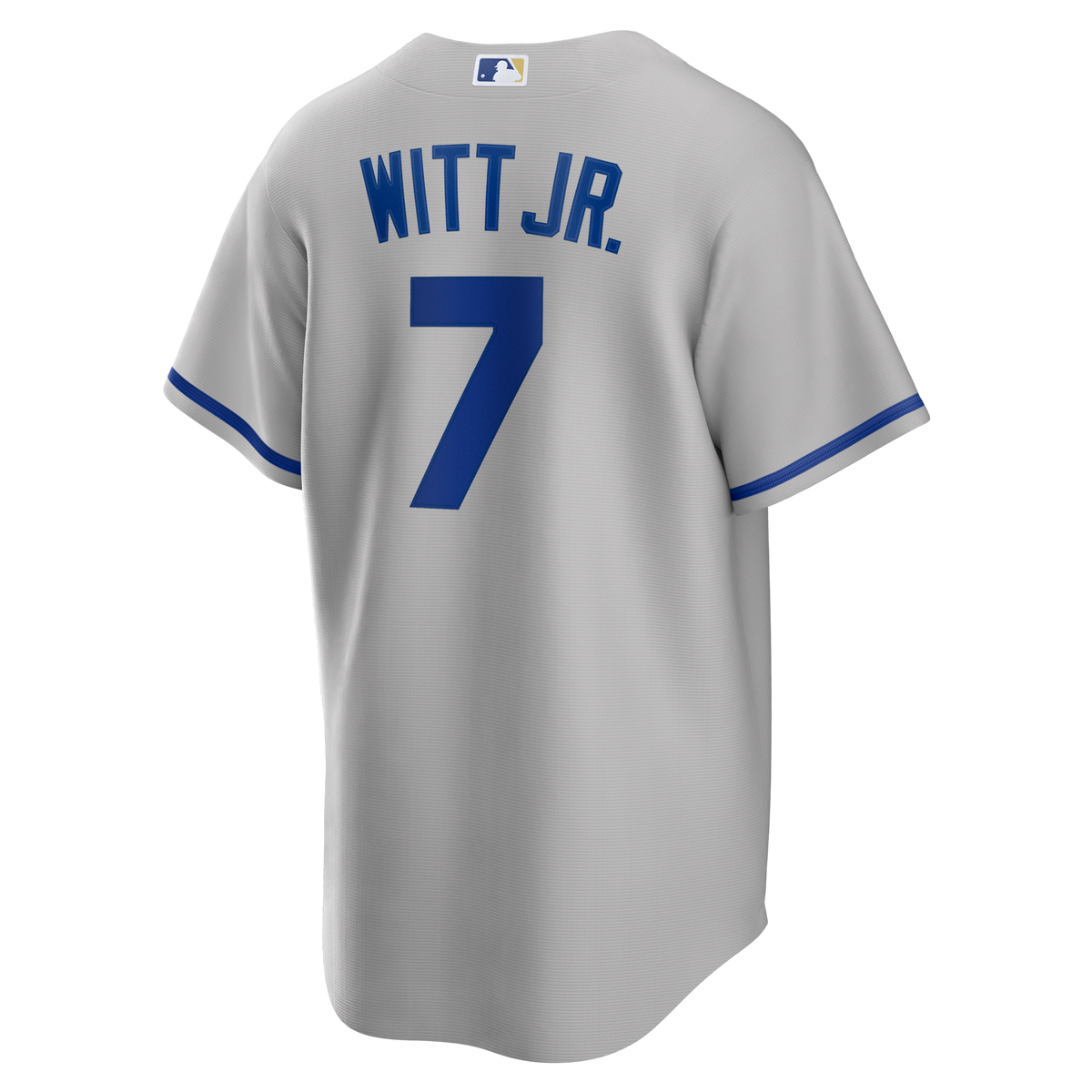 Kansas City Royals Bobby Witt Jr. Gray Road Replica Jersey