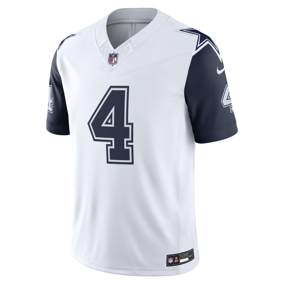 Dallas Cowboys Dak Prescott White Alternate Vapor F.U.S.E. Stitched Limited Jersey