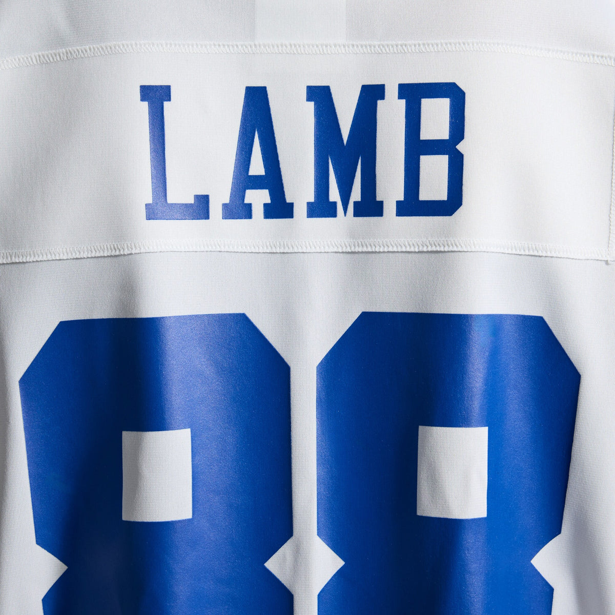 Dallas Cowboys CeeDee Lamb White Game Team Jersey