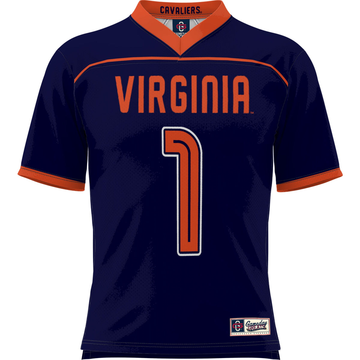 Virginia Cavaliers GameDay Greats #1 Lightweight Lacrosse Jersey - Navy