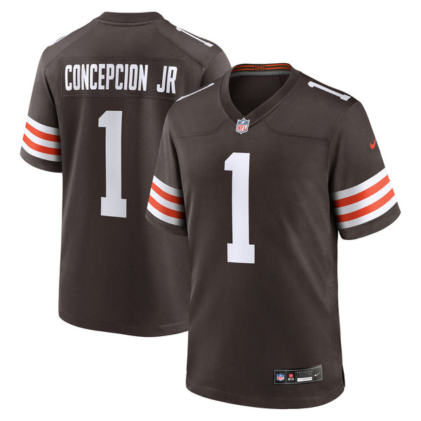 Cleveland Browns KC Concepcion Nike Brown 2026 NFL Draft First Round Pick No. 24 Team Game Jersey