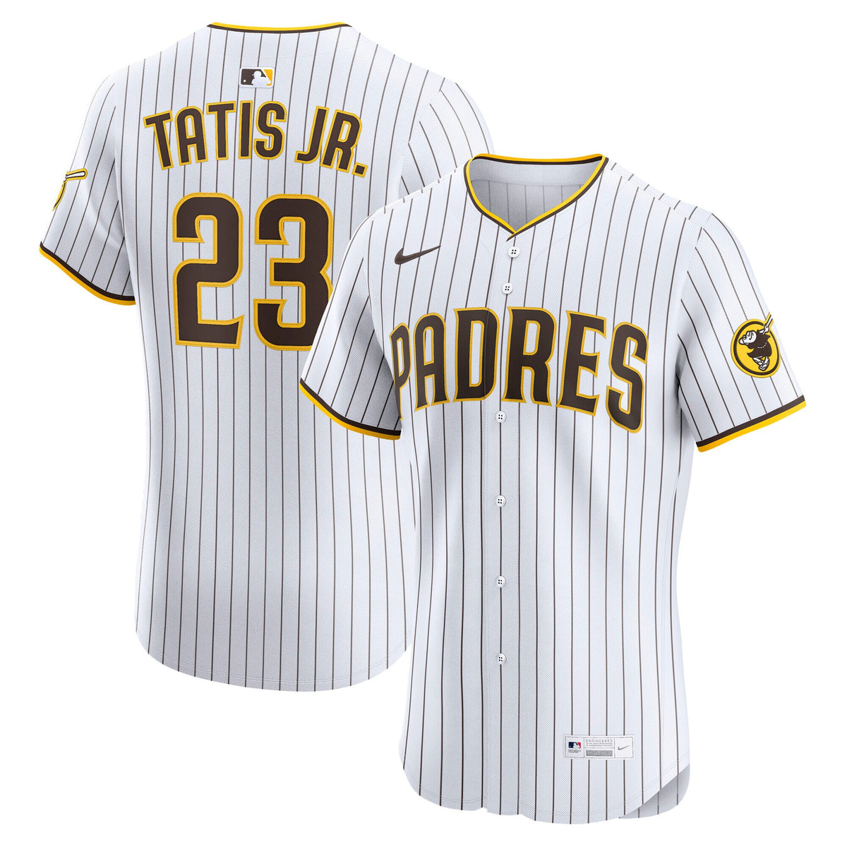 San Diego Padres Fernando Tatis Jr. White Home Elite Jersey