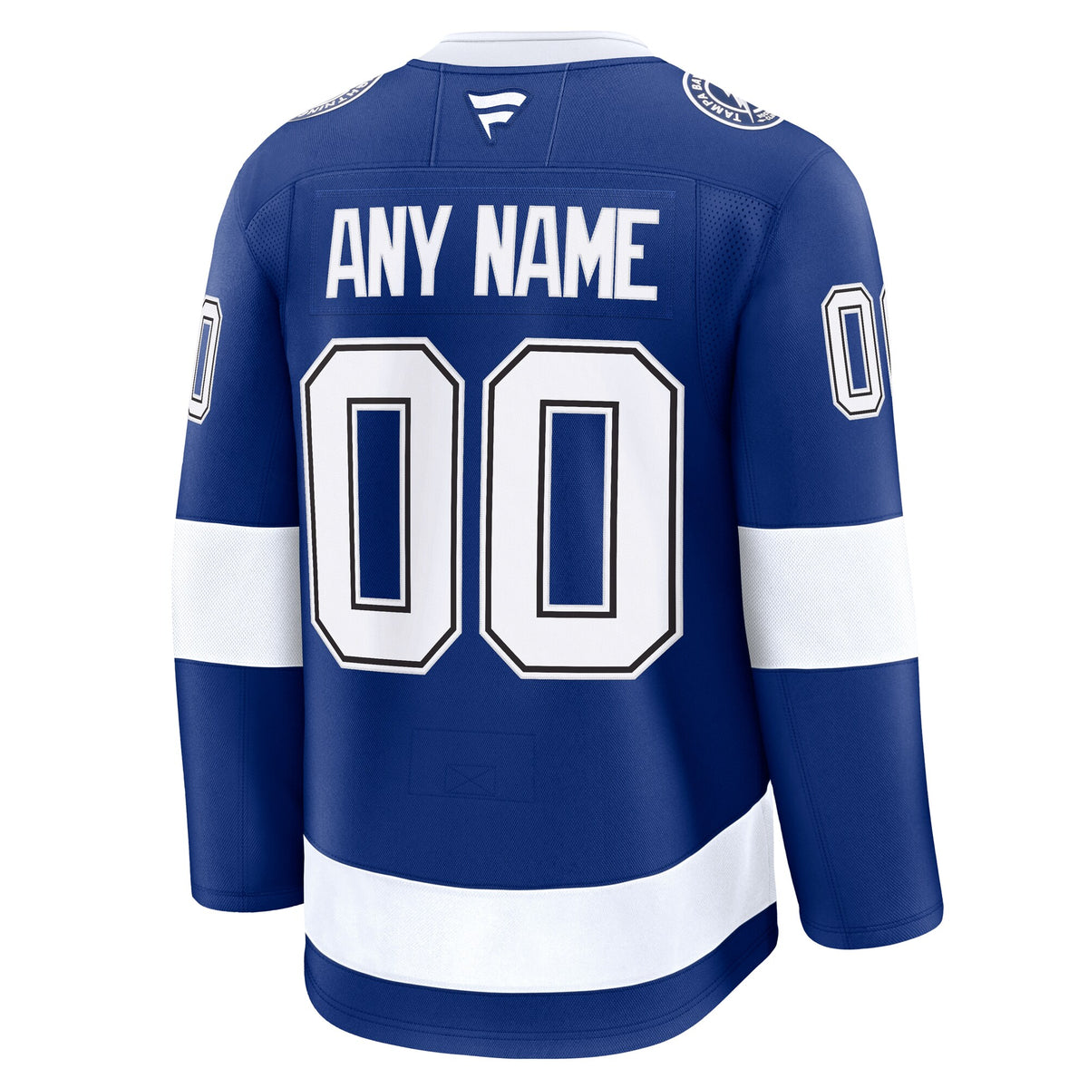 Tampa Bay Lightning Fanatics Blue Home Premium Custom Jersey