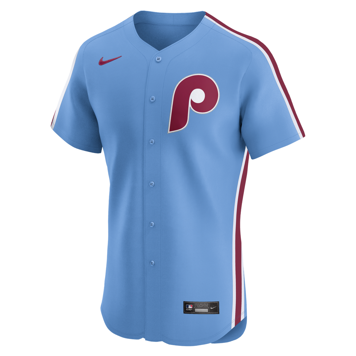 Philadelphia Phillies Light Blue Alternate Elite Jersey