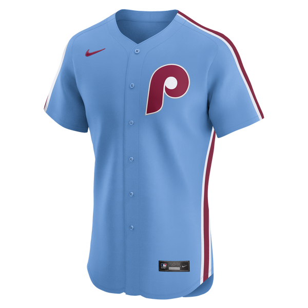 Philadelphia Phillies Light Blue Alternate Elite Jersey