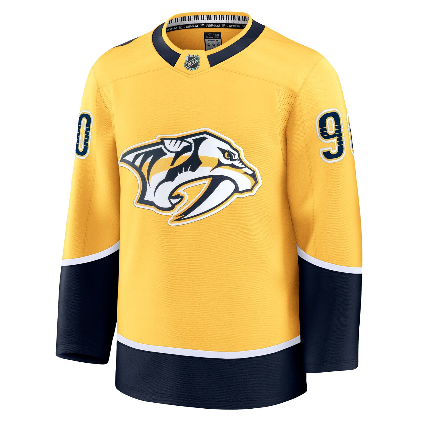 Nashville Predators Ryan O'Reilly Fanatics Yellow Home Premium Jersey