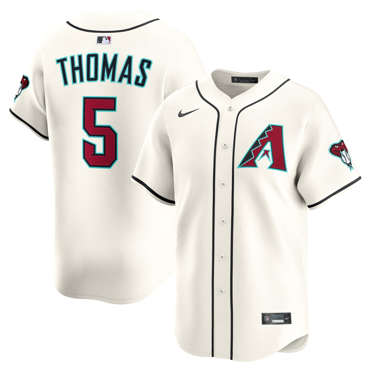 Arizona Diamondbacks Alek Thomas Cream Home Limited Player Jersey