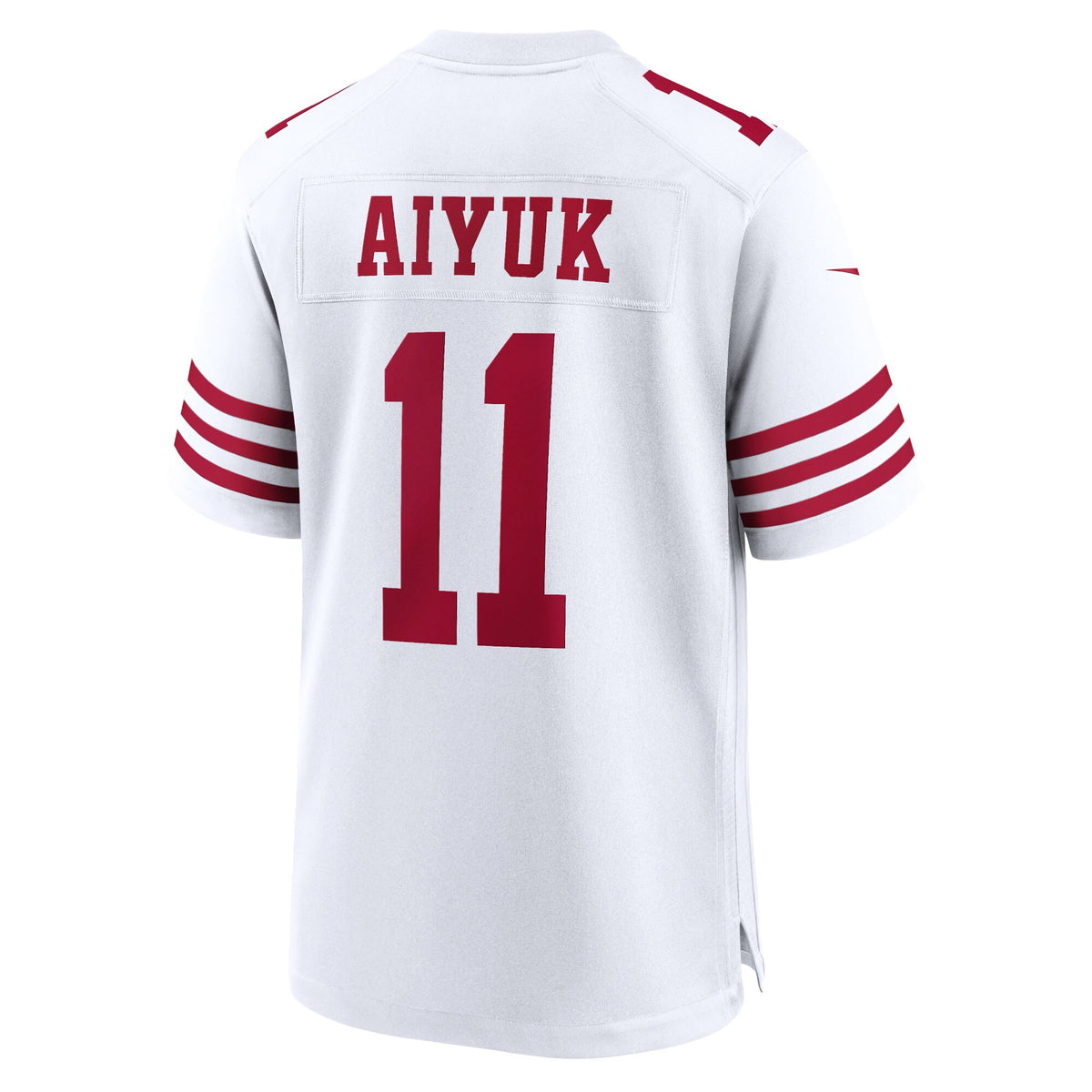San Francisco 49ers Brandon Aiyuk White Game Jersey