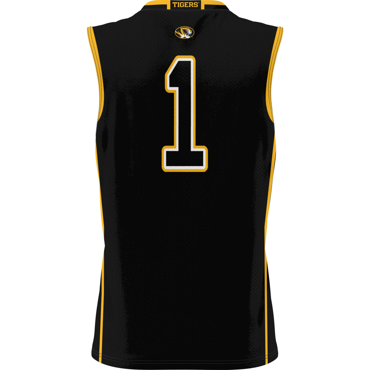 #1 Missouri Tigers GameDay Greats Lightweight Basketball Jersey - Black