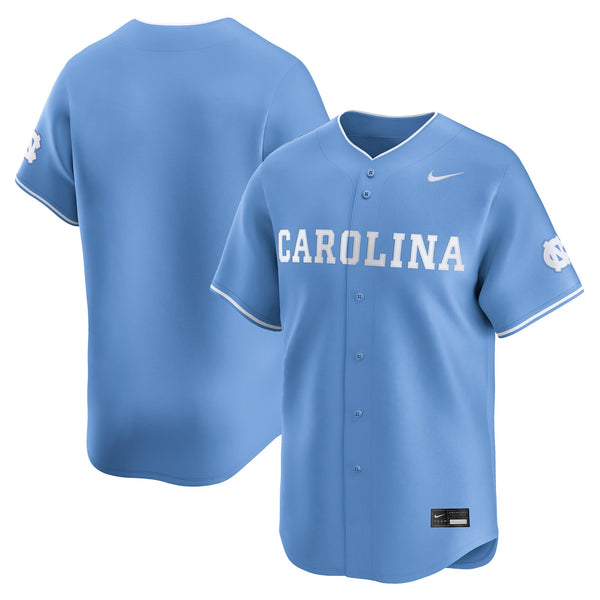 Nike Carolina Blue North Carolina Tar Heels Baseball Limited Jersey