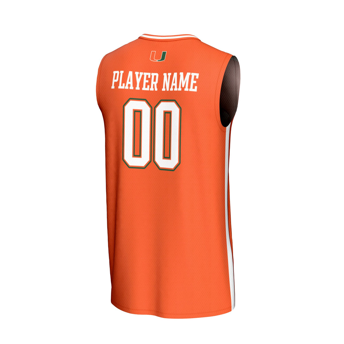 Miami Hurricanes GameDay Greats Lightweight Collegiate Basketball NIL Pick-A-Player Fashion Jersey - Orange