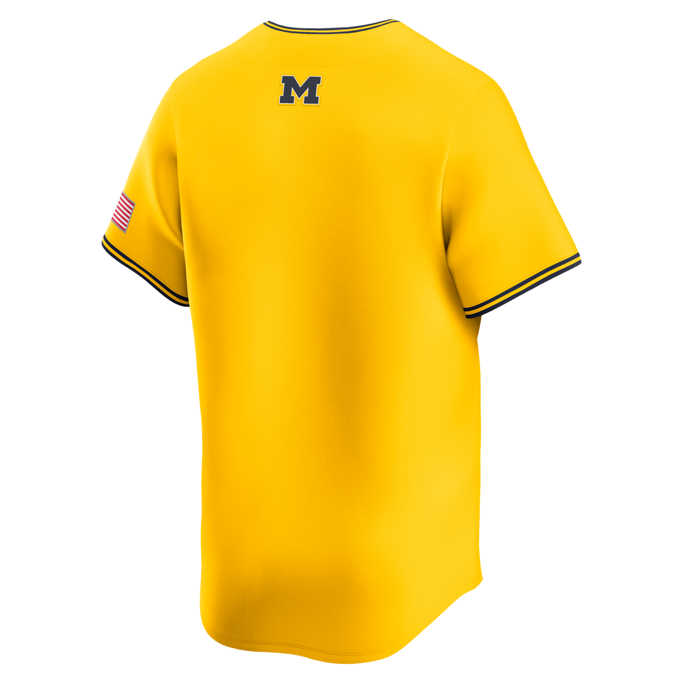 Nike Maize Michigan Wolverines Alternate Limited Baseball Jersey
