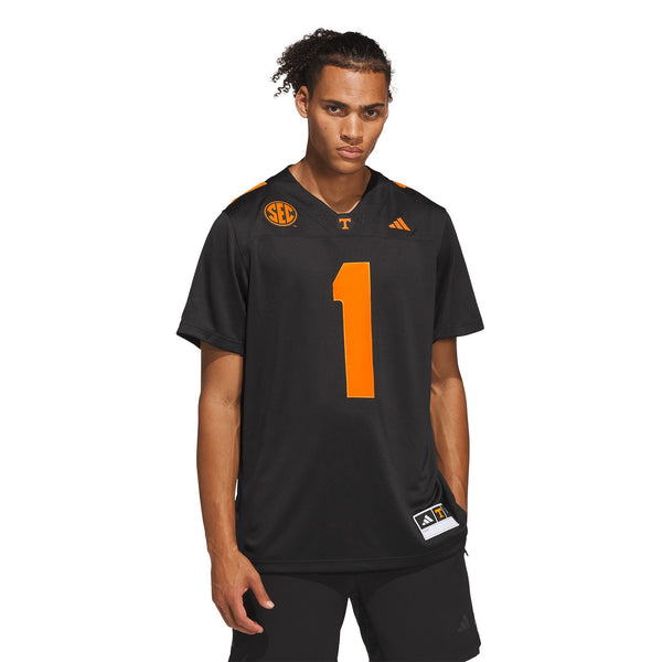 adidas Black Tennessee Volunteers Premier Jersey