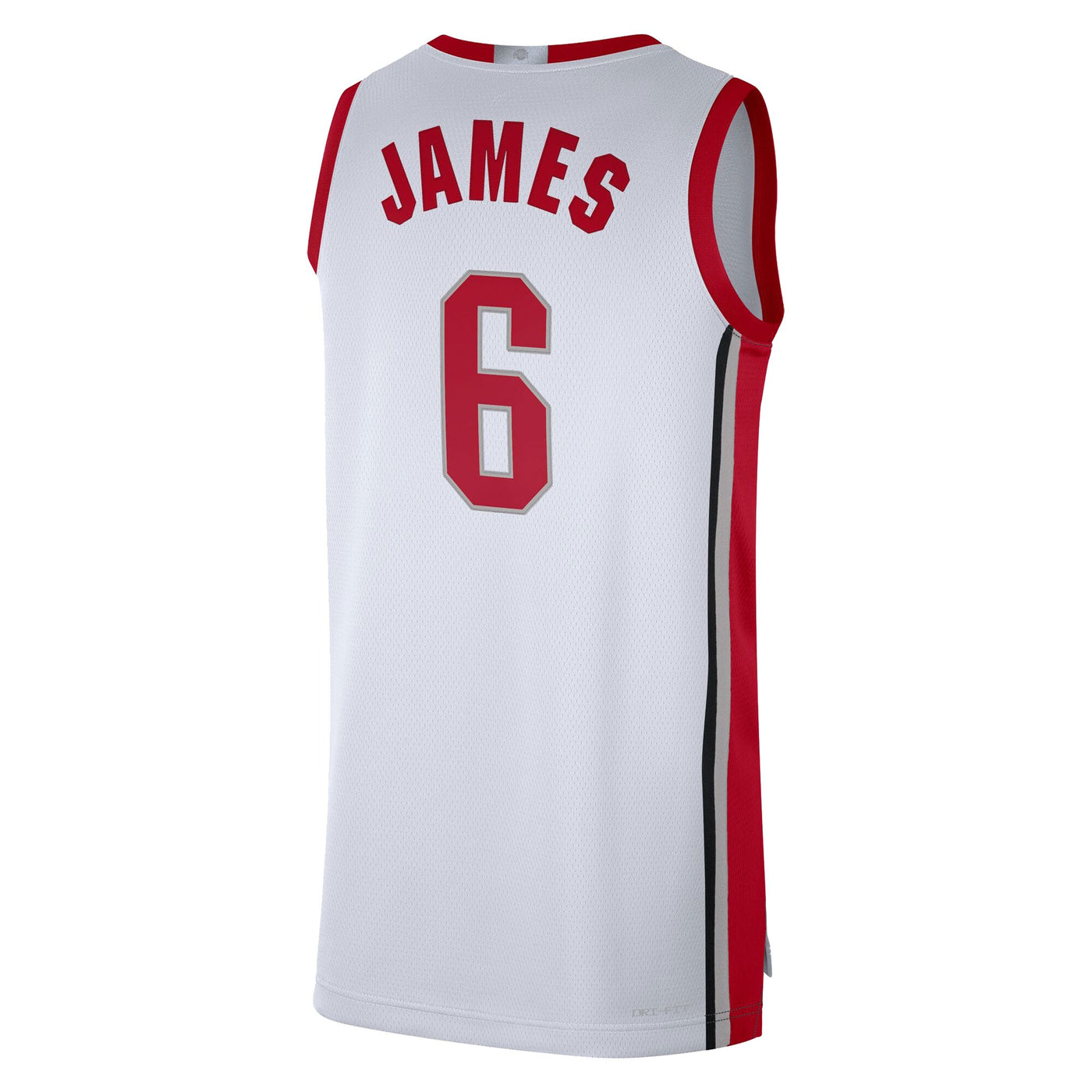 Nike LeBron James White Ohio State Buckeyes Limited Basketball Jersey