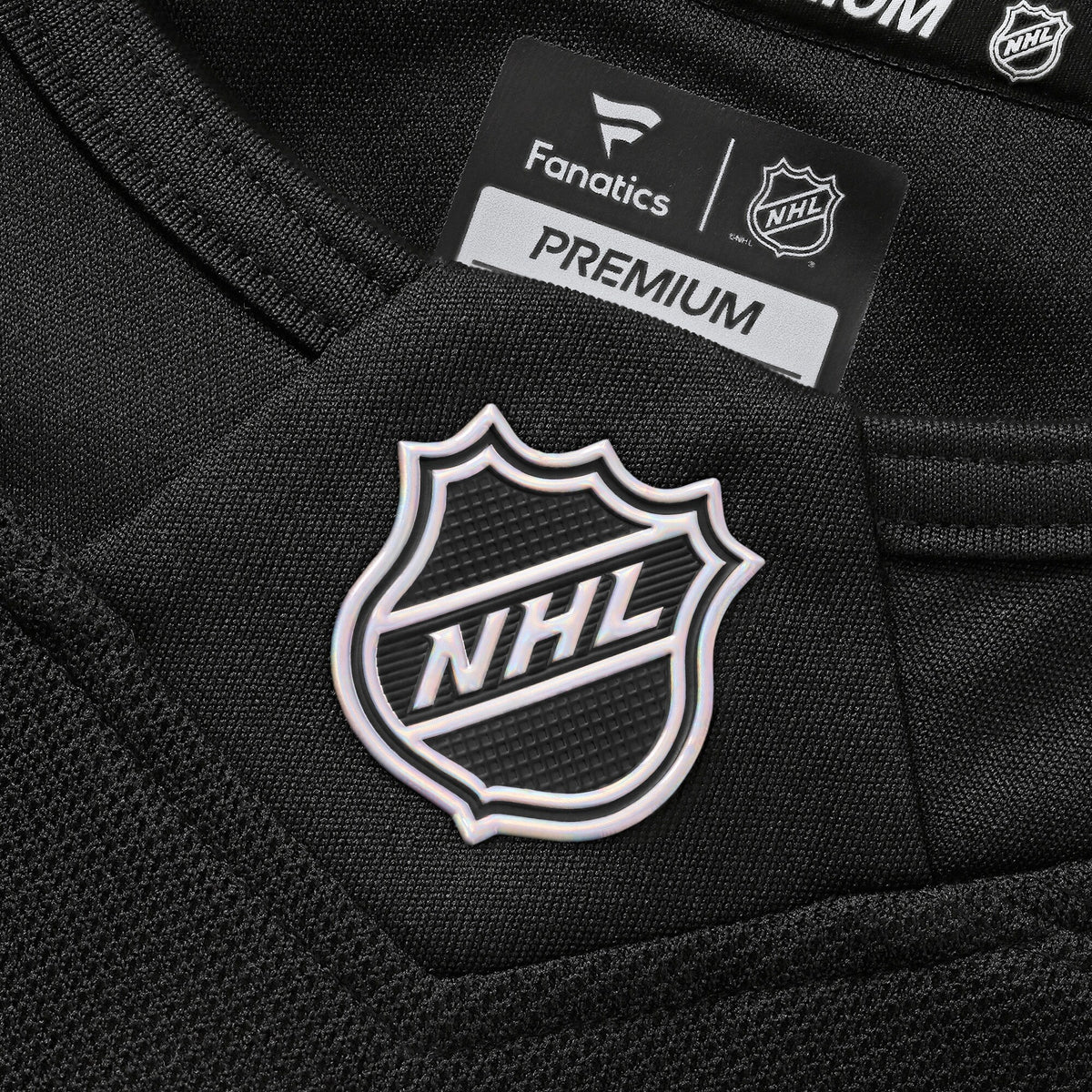 Vancouver Canucks Fanatics Black Alternate Premium Custom Jersey