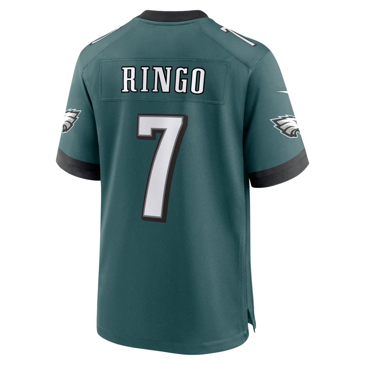 Philadelphia Eagles Kelee Ringo Midnight Green Team Game Jersey