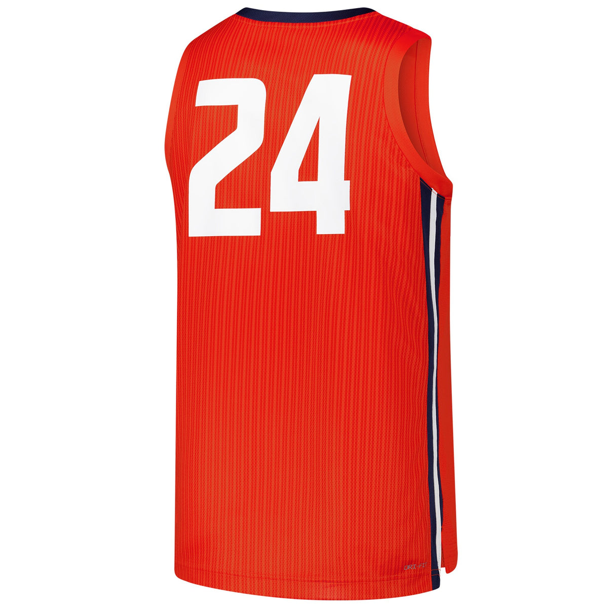 #24 Illinois Fighting Illini Replica Basketball Jersey - Orange