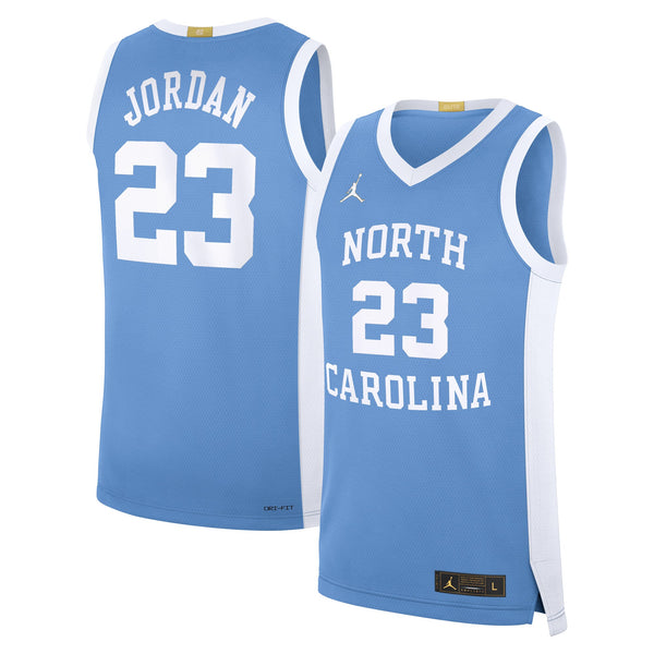 Jordan Brand Michael Jordan Carolina Blue North Carolina Tar Heels Road Replica Basketball Jersey