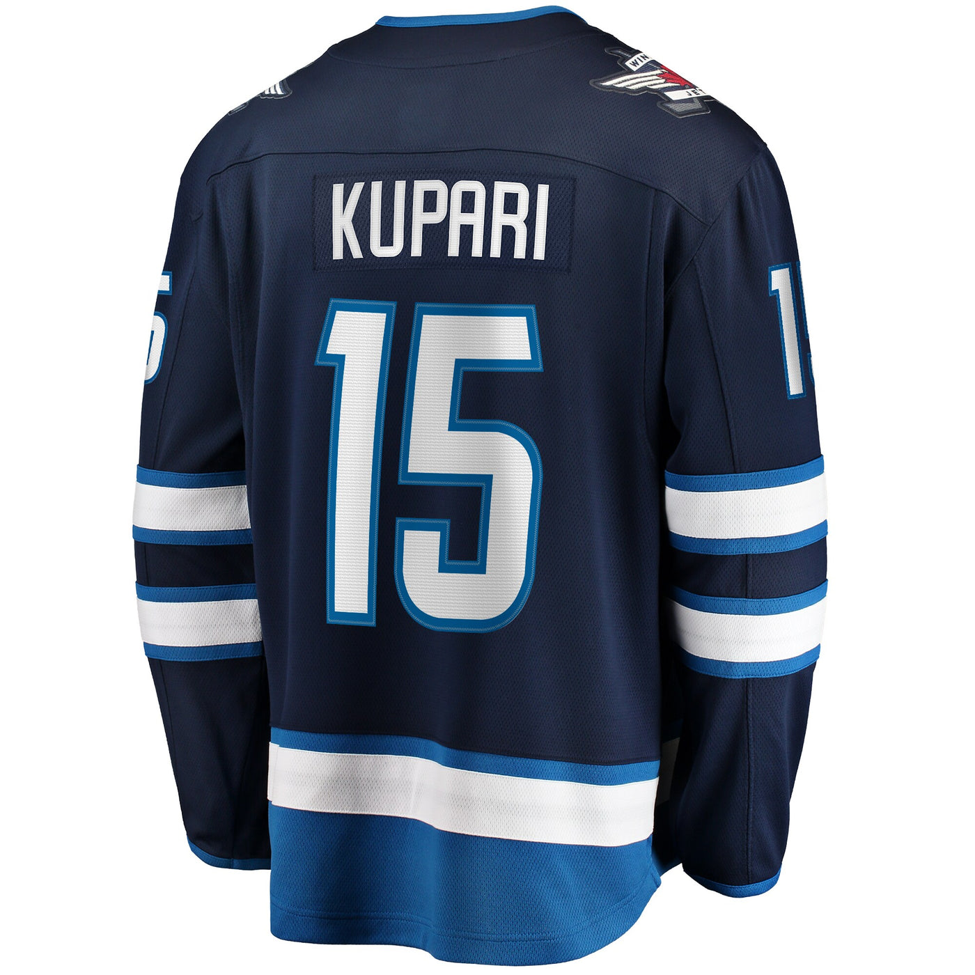 Winnipeg Jets Rasmus Kupari Fanatics Navy Home Premier Breakaway Player Jersey