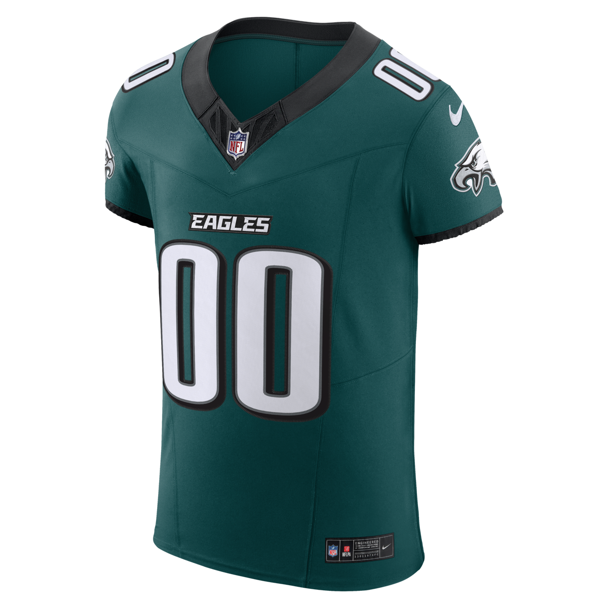 Philadelphia Eagles Midnight Green Vapor F.U.S.E. Elite Custom Jersey