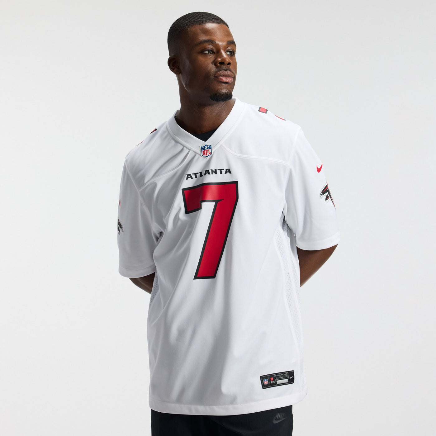 Atlanta Falcons Bijan Robinson Nike White Game Jersey