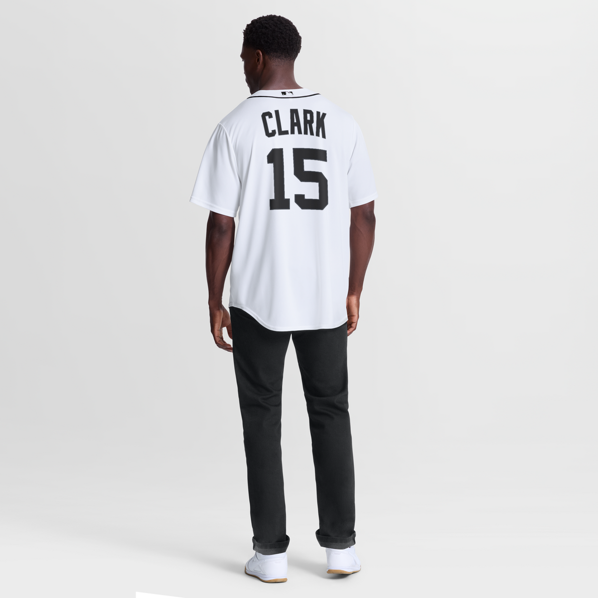 Detroit Tigers Max Clark White Home Replica Jersey