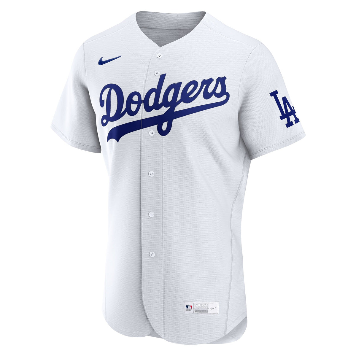 Los Angeles Dodgers White Home Authentic Jersey