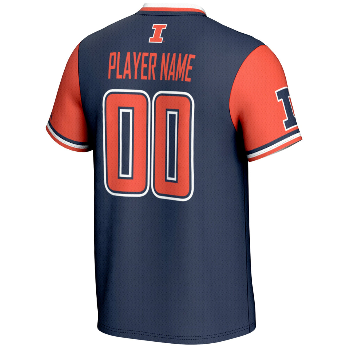 Illinois Fighting Illini GameDay Greats NIL Pick-A-Player Lightweight Softball Jersey - Navy
