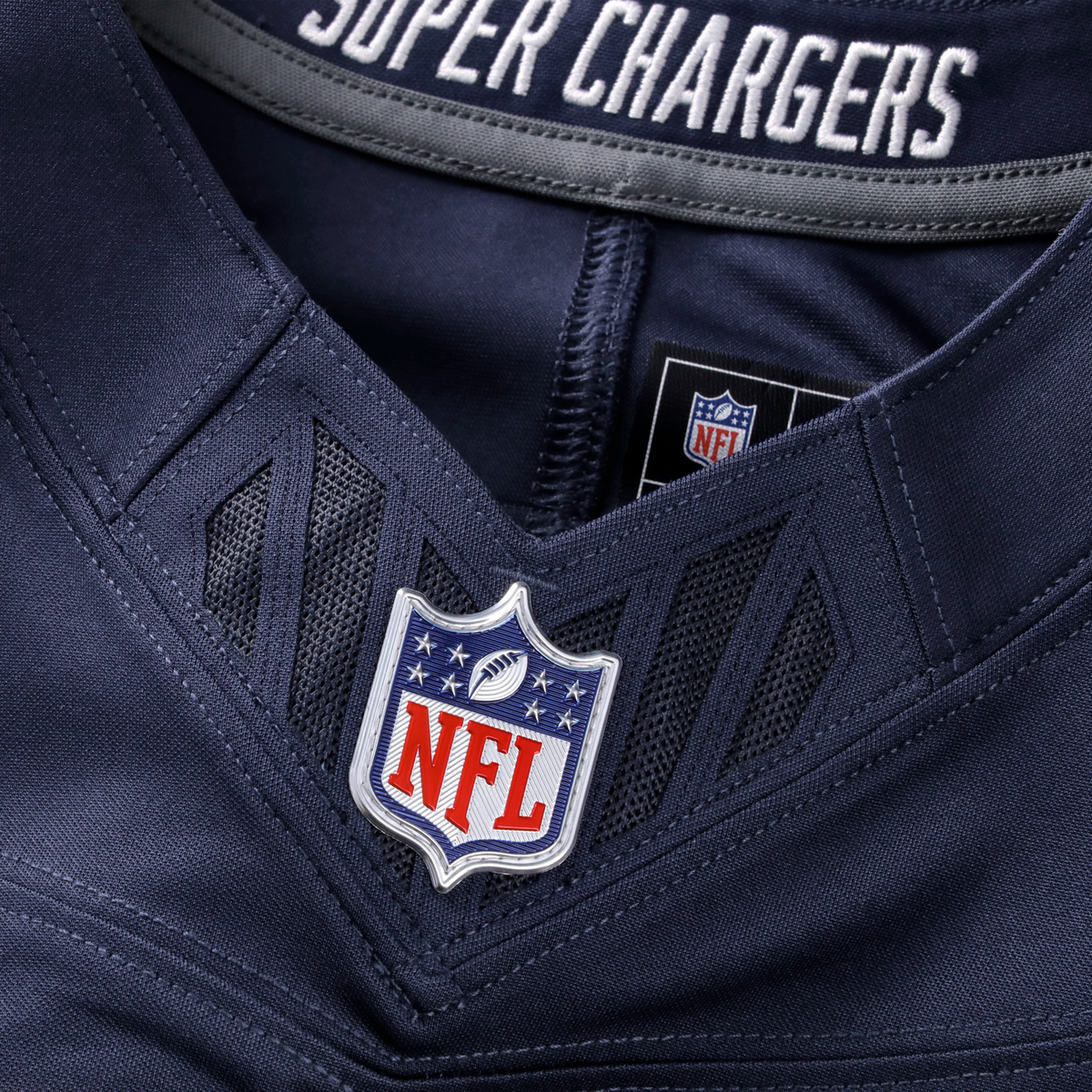 Los Angeles Chargers Derwin James Jr. Navy Alternate Super Chargers Vapor F.U.S.E. Stitched Limited Jersey