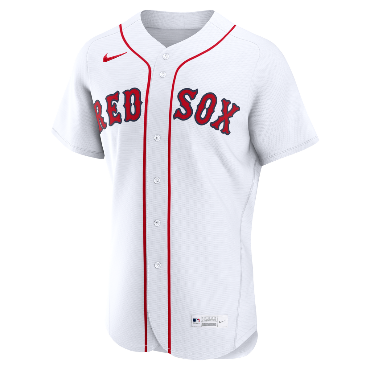 Boston Red Sox White Home Authentic Custom Jersey