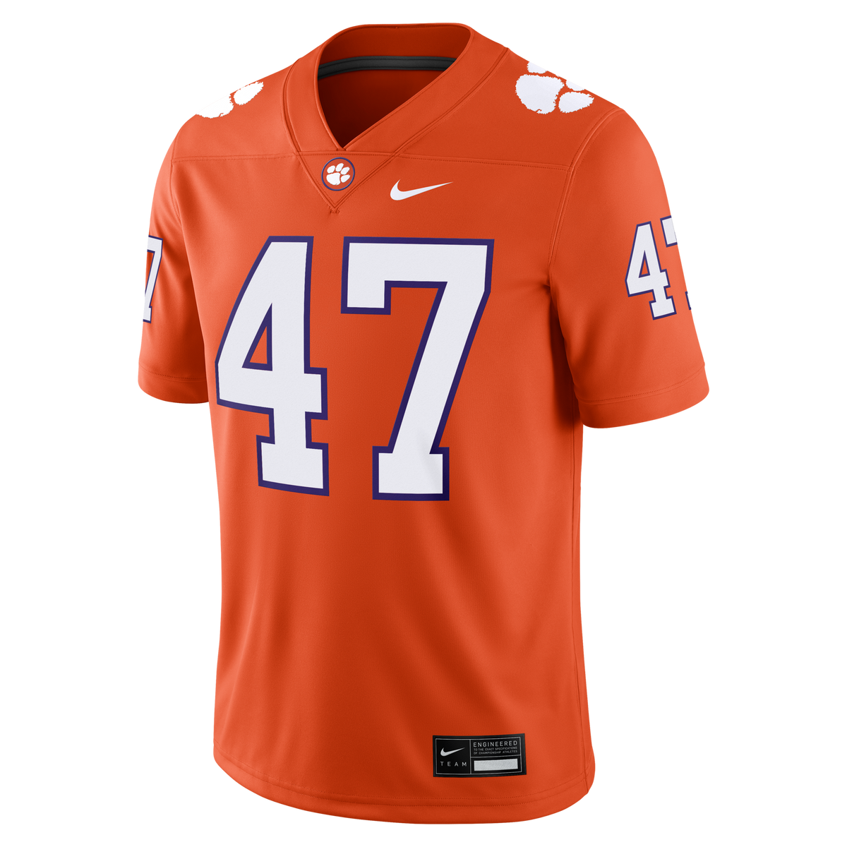 Sammy Brown Clemson Tigers Game Football Jersey - Orange
