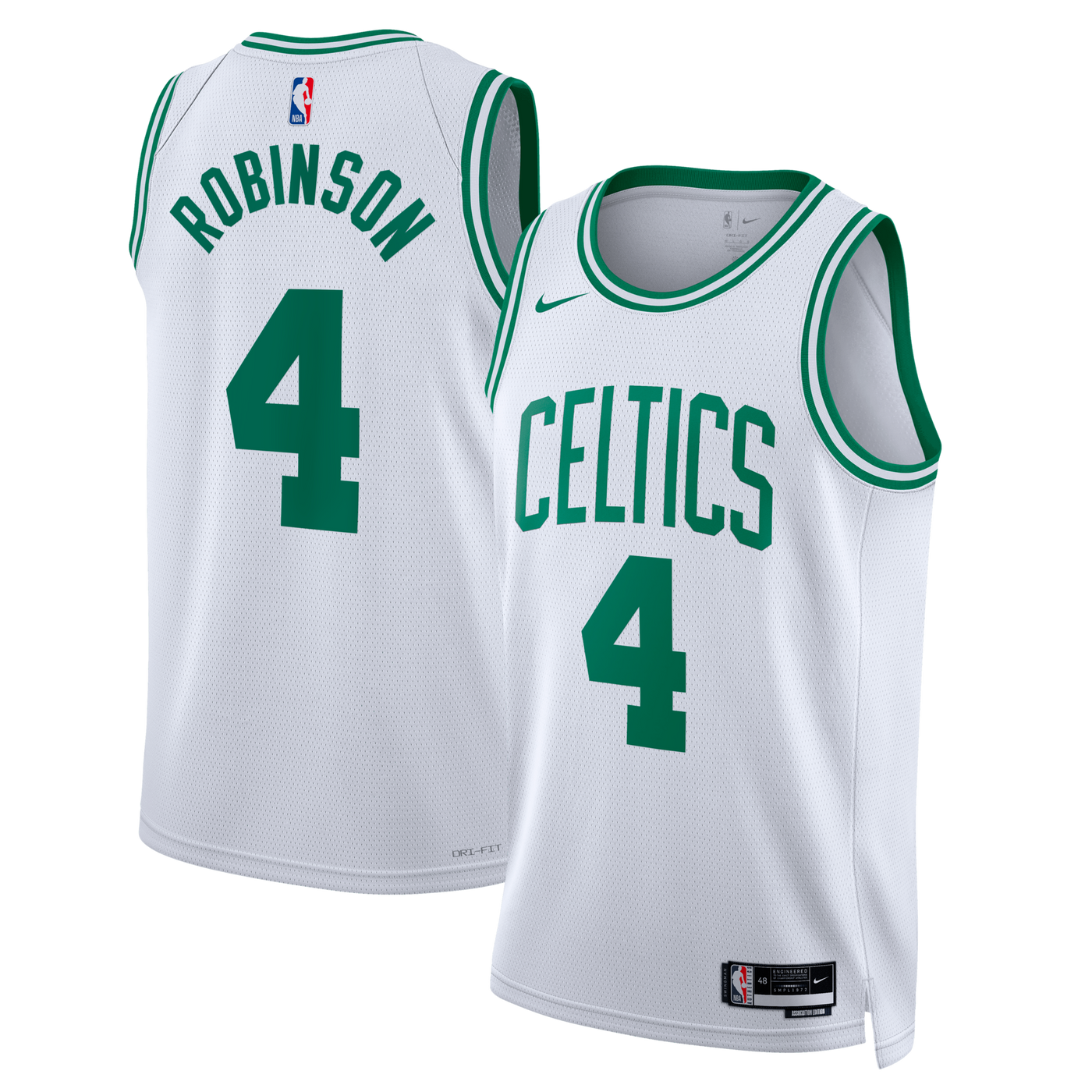 Boston Celtics Association Edition Swingman Jersey - White - Mitchell Robinson