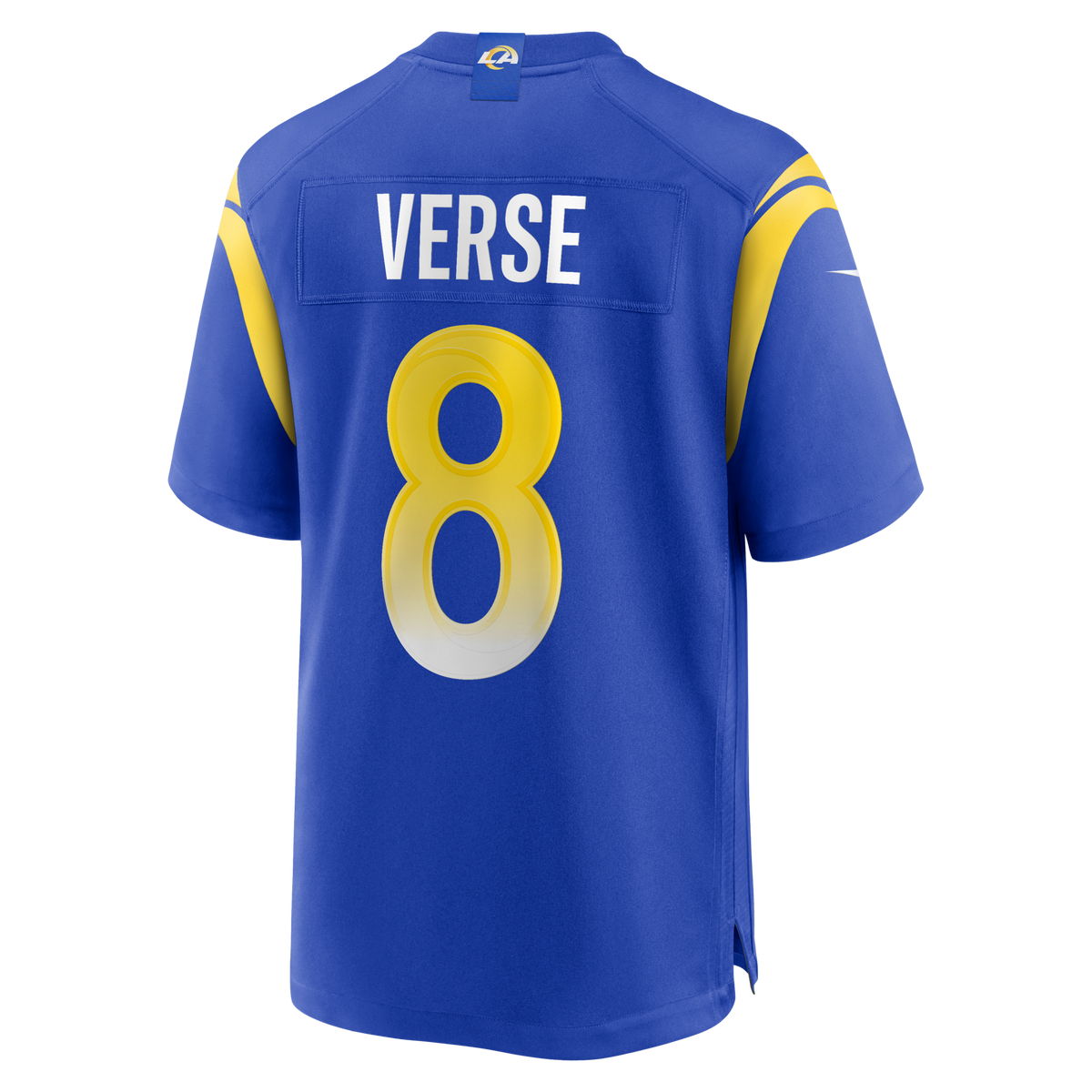 Los Angeles Rams Jared Verse Royal Player Game Jersey
