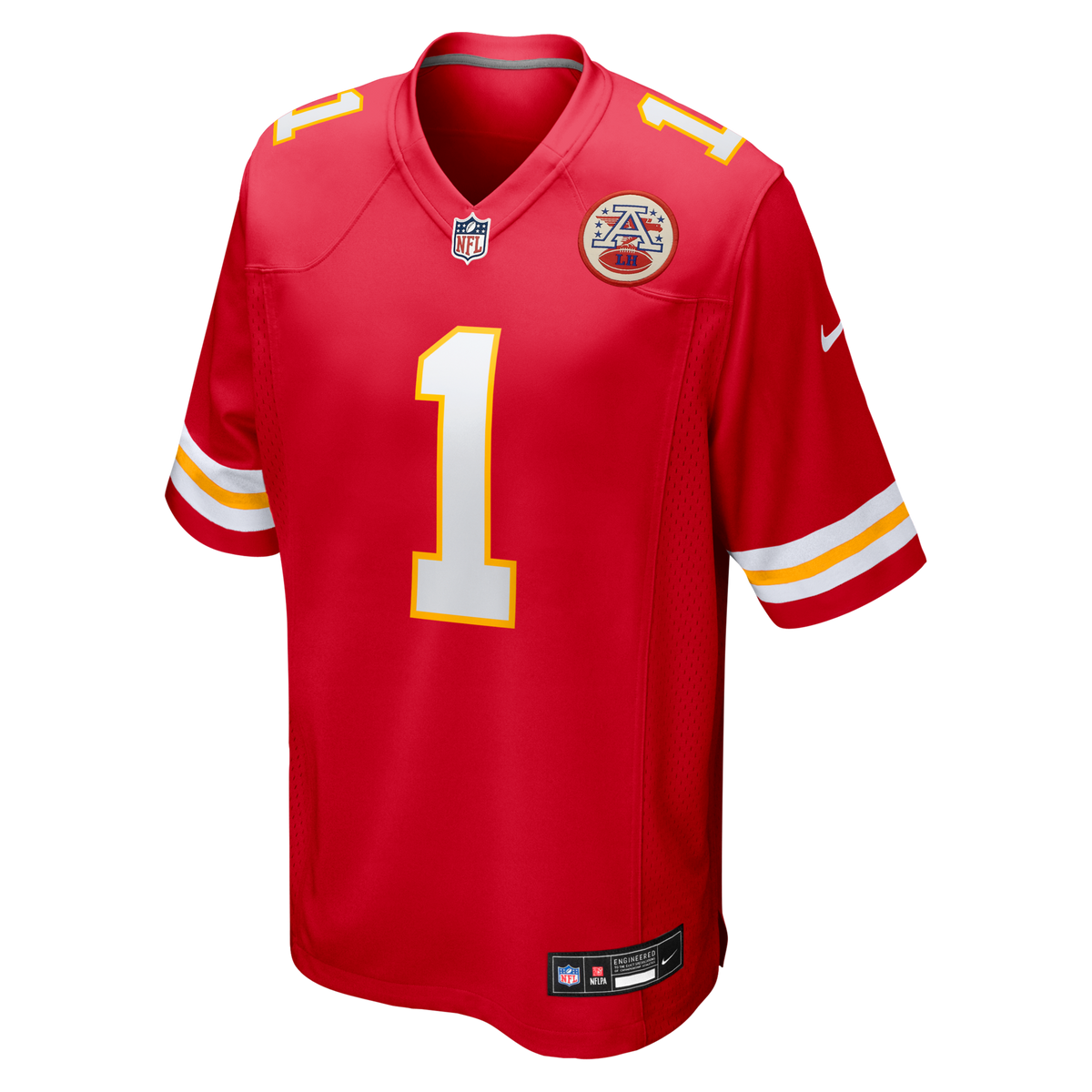 Kansas City Chiefs Xavier Worthy Red Player Game Jersey