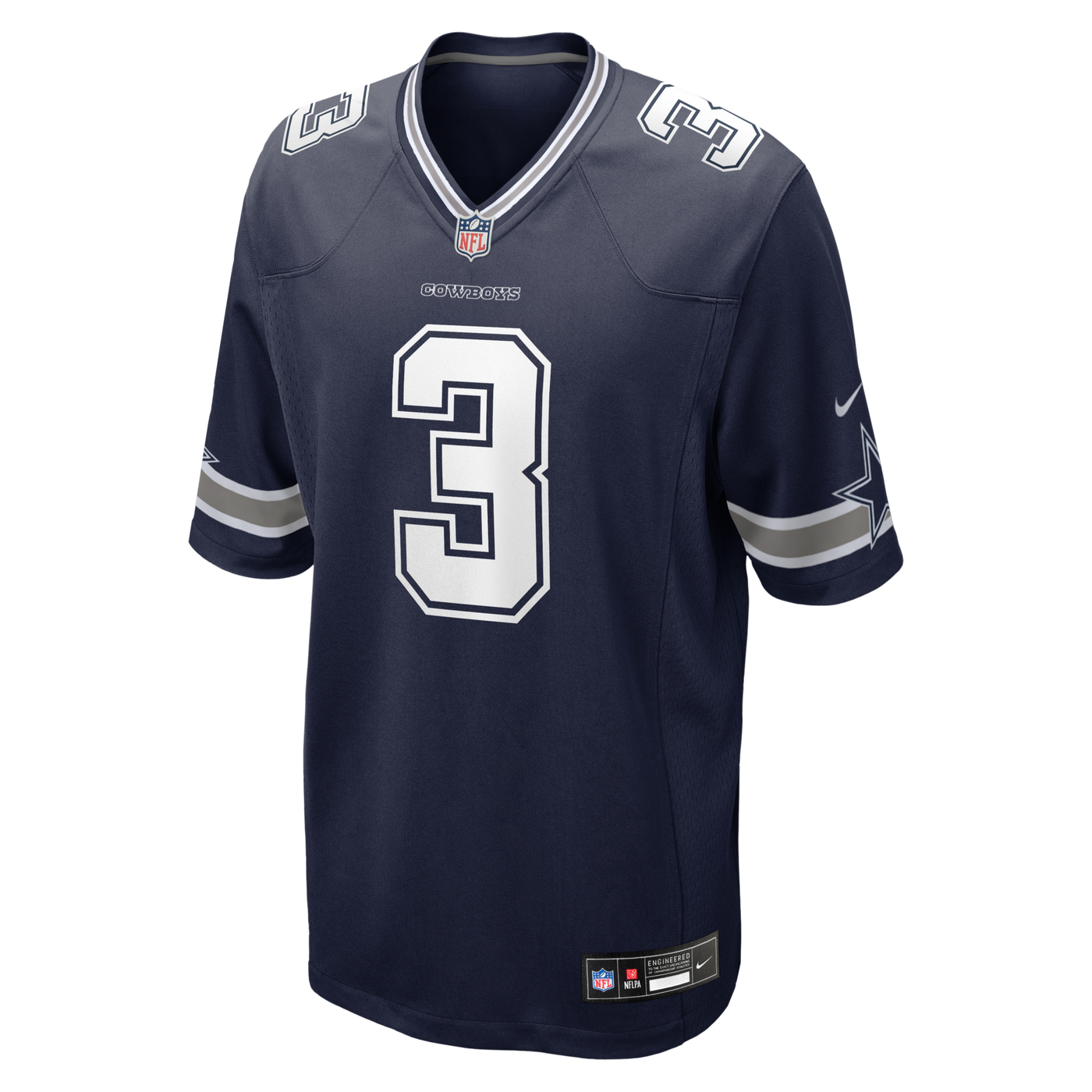 Dallas Cowboys George Pickens Nike Navy Game Jersey